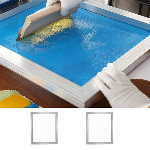 Screen Printing Kit, 2 Pieces Aluminum Silk Screen Printing Frames,